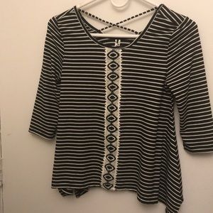 Girls striped top